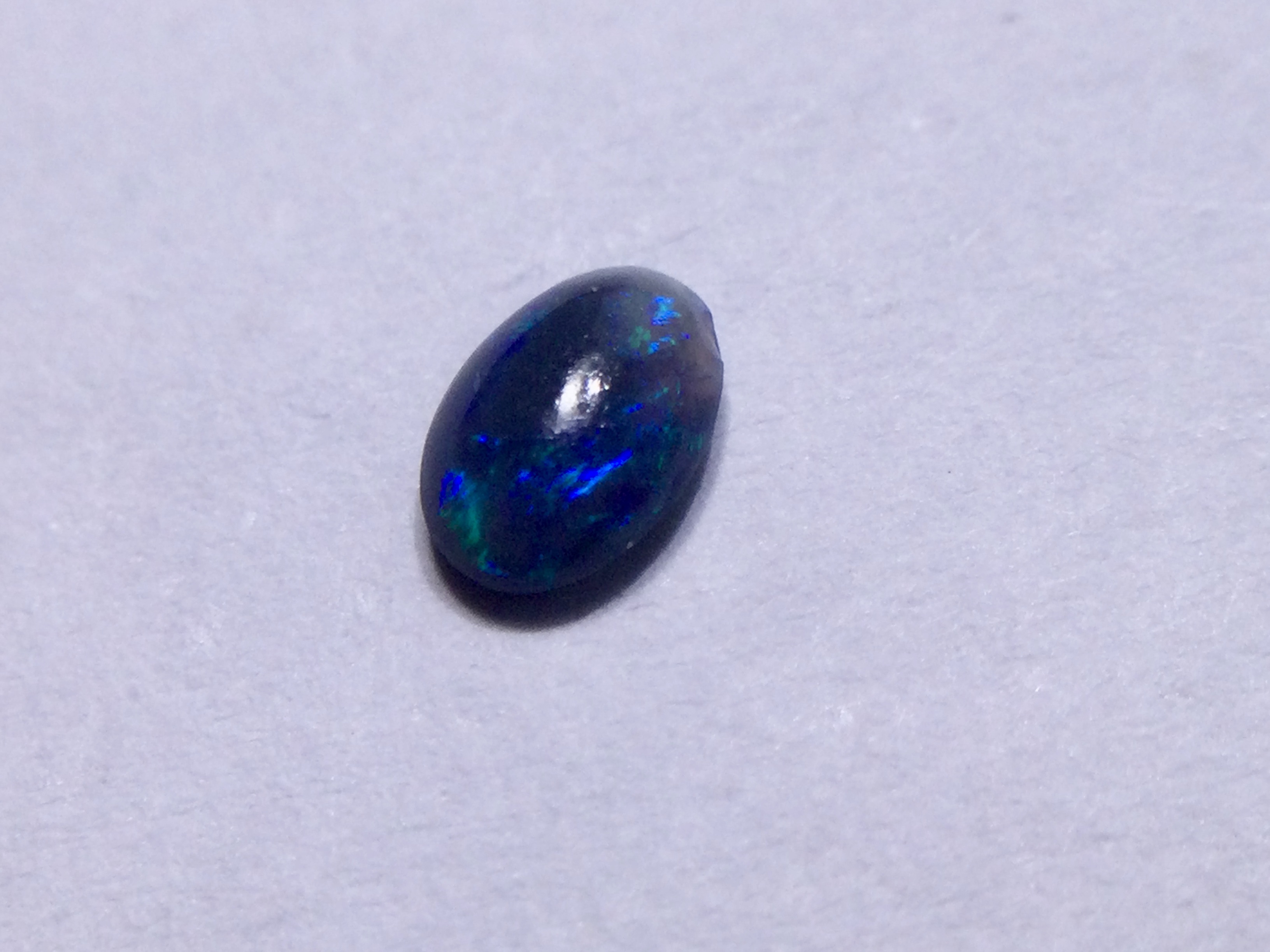  Konvolut von 26 australischen Lightning Ridge Dark Black Opalen B 373 - 2.47 ct