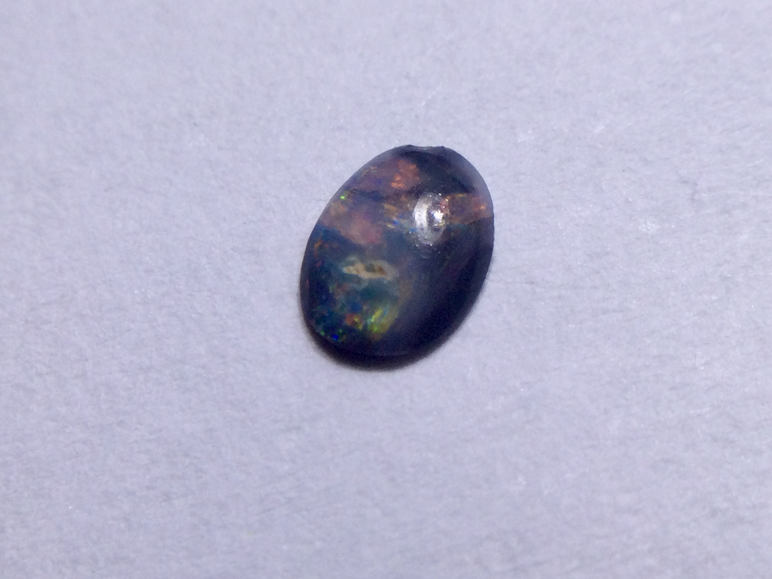  Konvolut von 26 australischen Lightning Ridge Dark Black Opalen B 373 - 2.47 ct