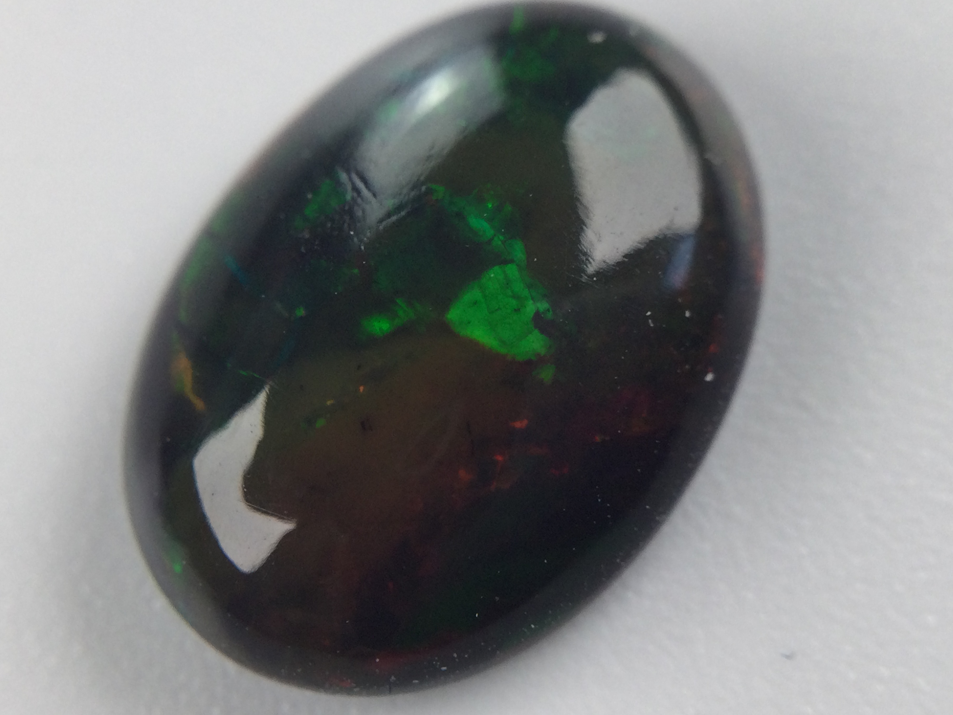 Natural Black Opal-Welo - 1.45 ct (Ethiopien) B106