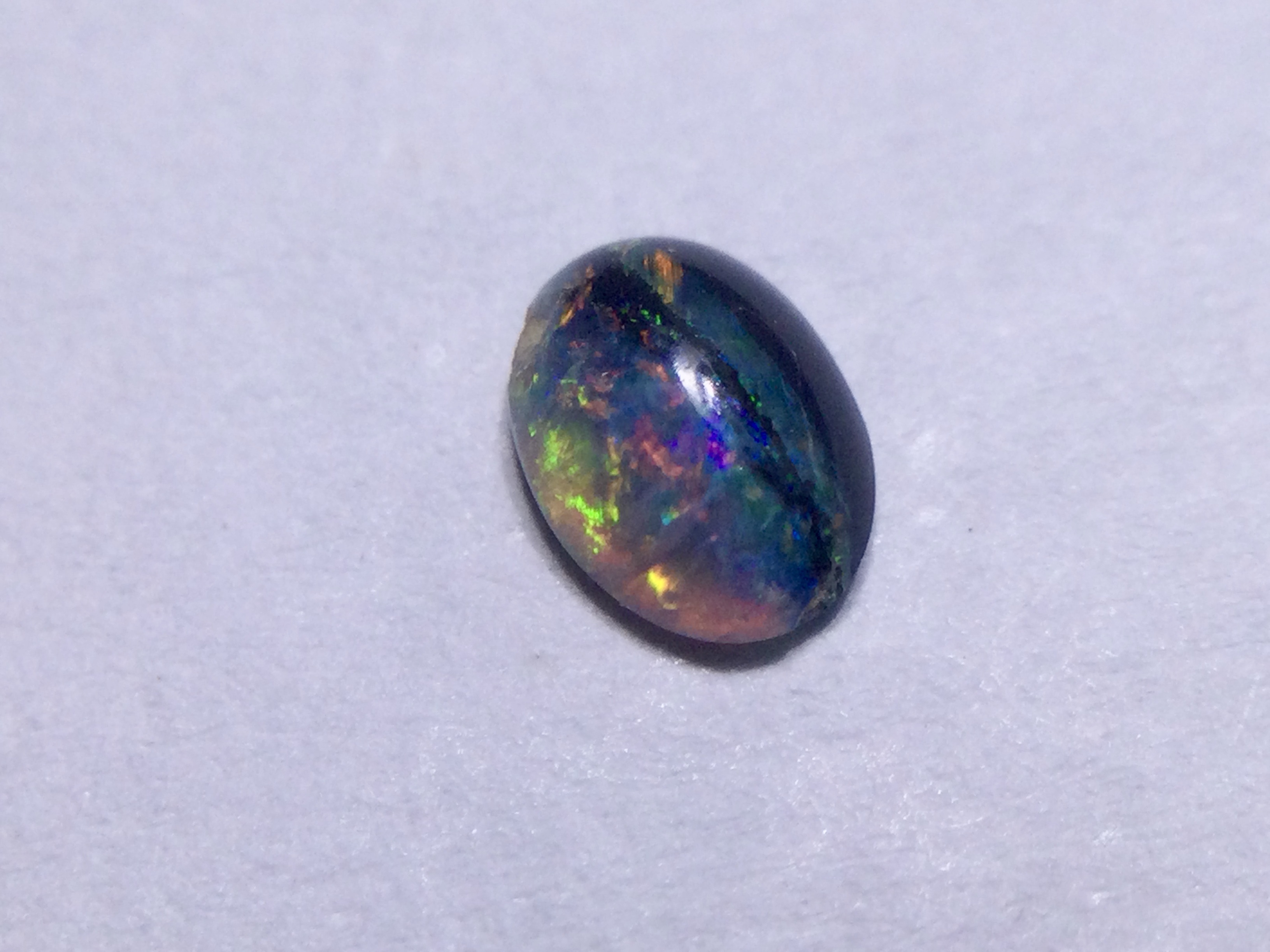  Konvolut von 26 australischen Lightning Ridge Dark Black Opalen B 373 - 2.47 ct