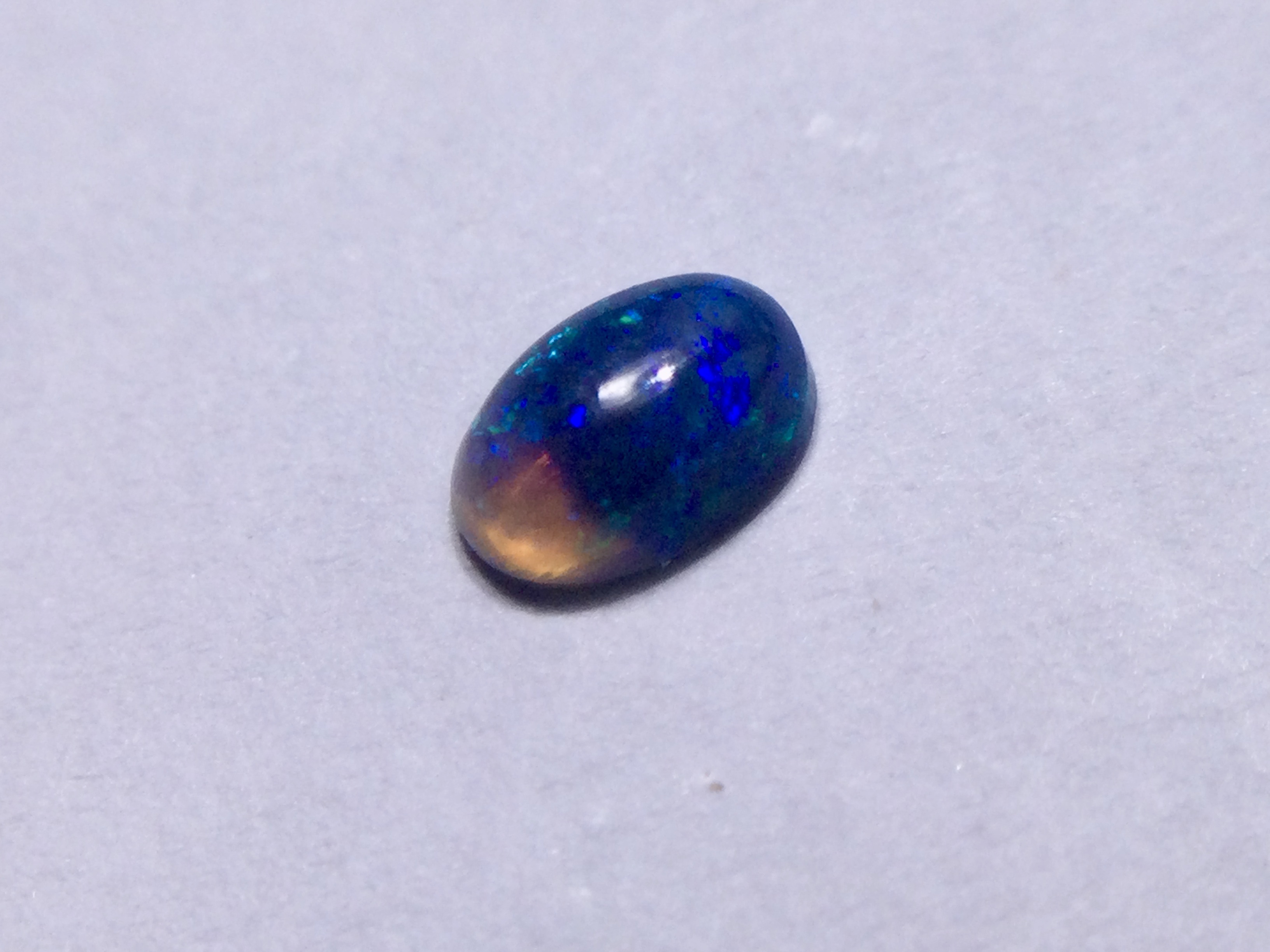  Konvolut von 26 australischen Lightning Ridge Dark Black Opalen B 373 - 2.47 ct