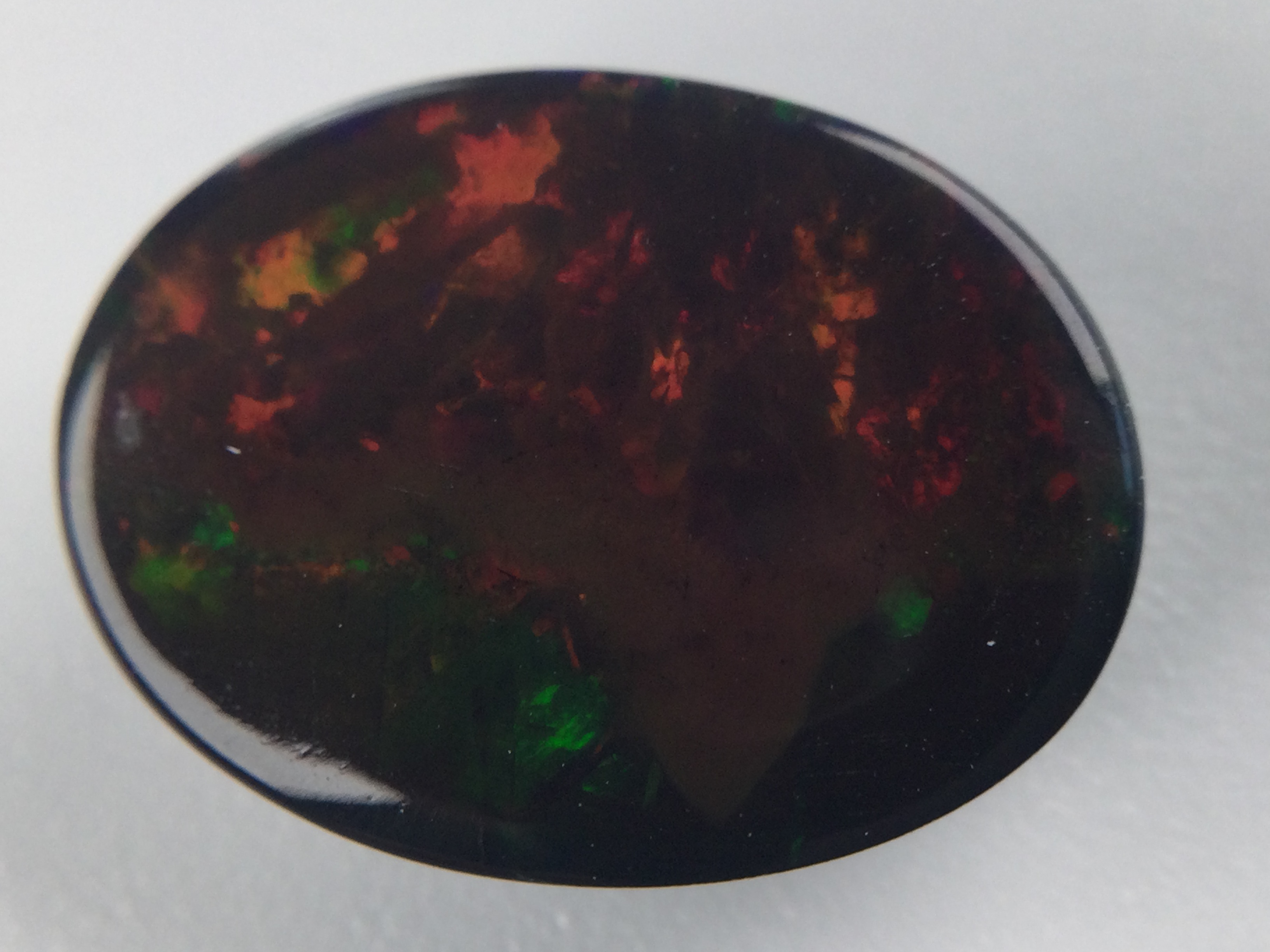 Natural Black Opal-Welo - 1.45 ct (Ethiopien) B106