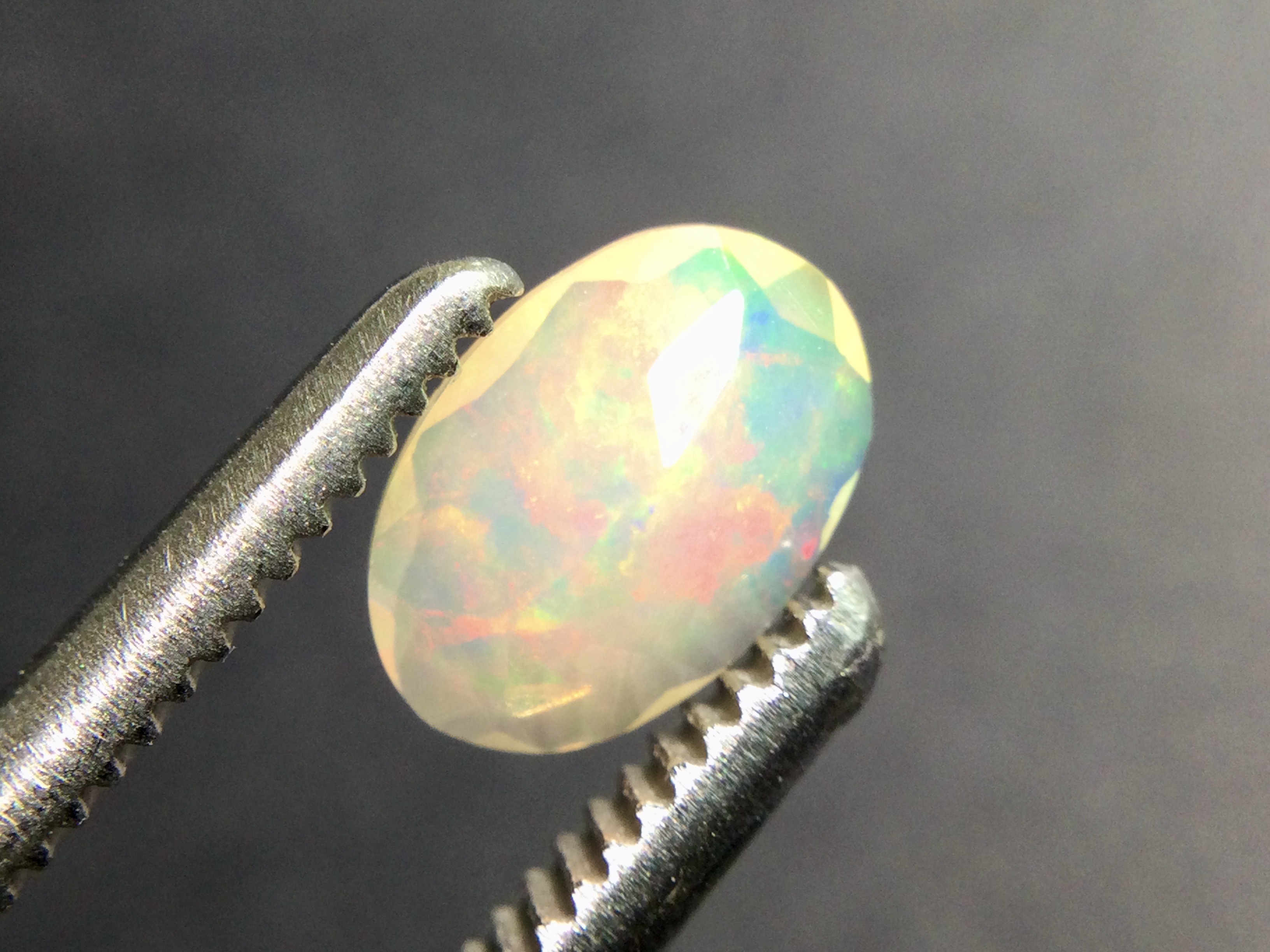  Konvolut von 6 ethiopischen( Welo) Crystal Opalen B 256 - 1.80 ct