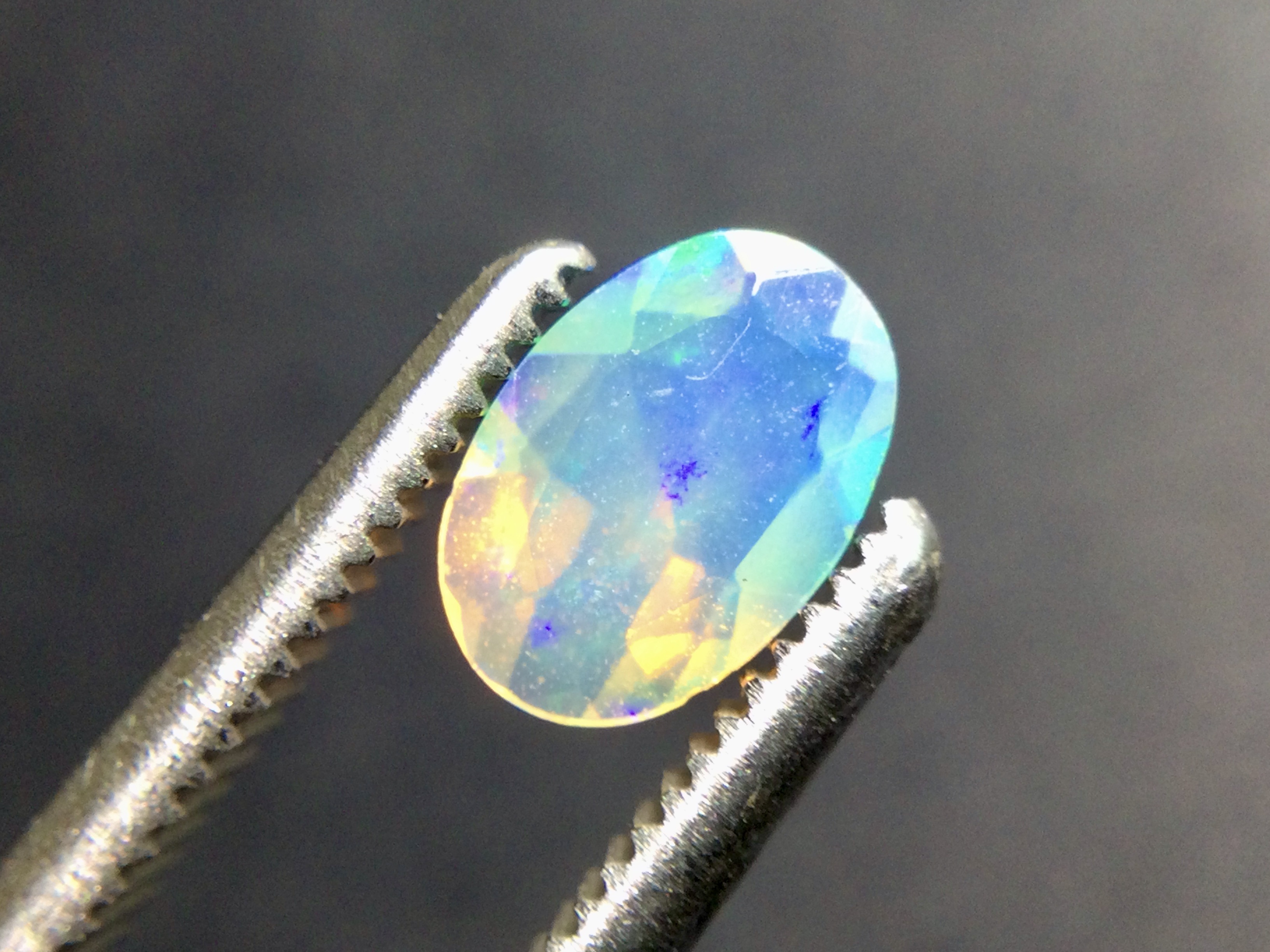  Konvolut von 6 ethiopischen( Welo) Crystal Opalen B 256 - 1.80 ct