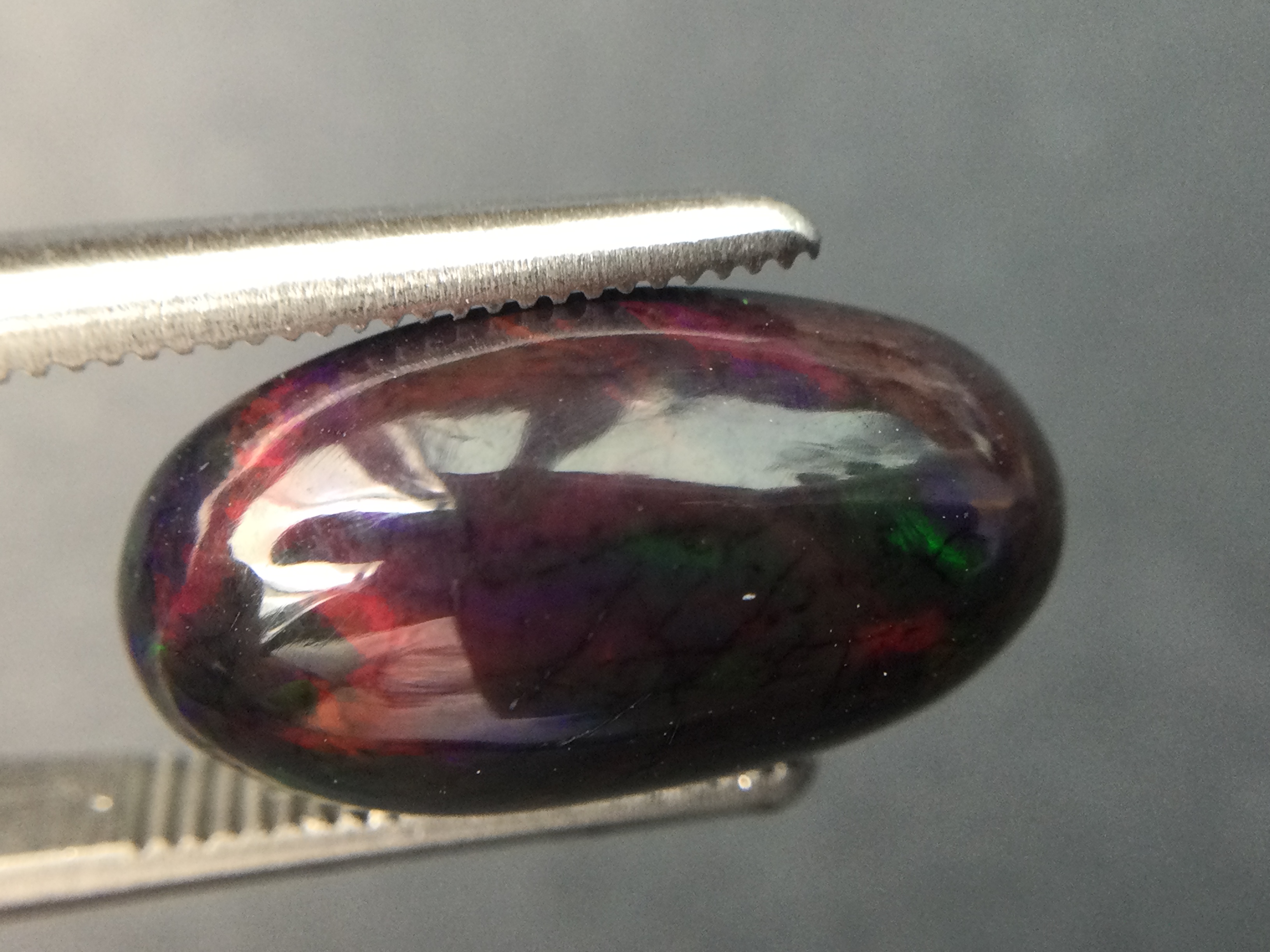 Natural Black Opal-4.66 ct Welo (Ethiopien) B285