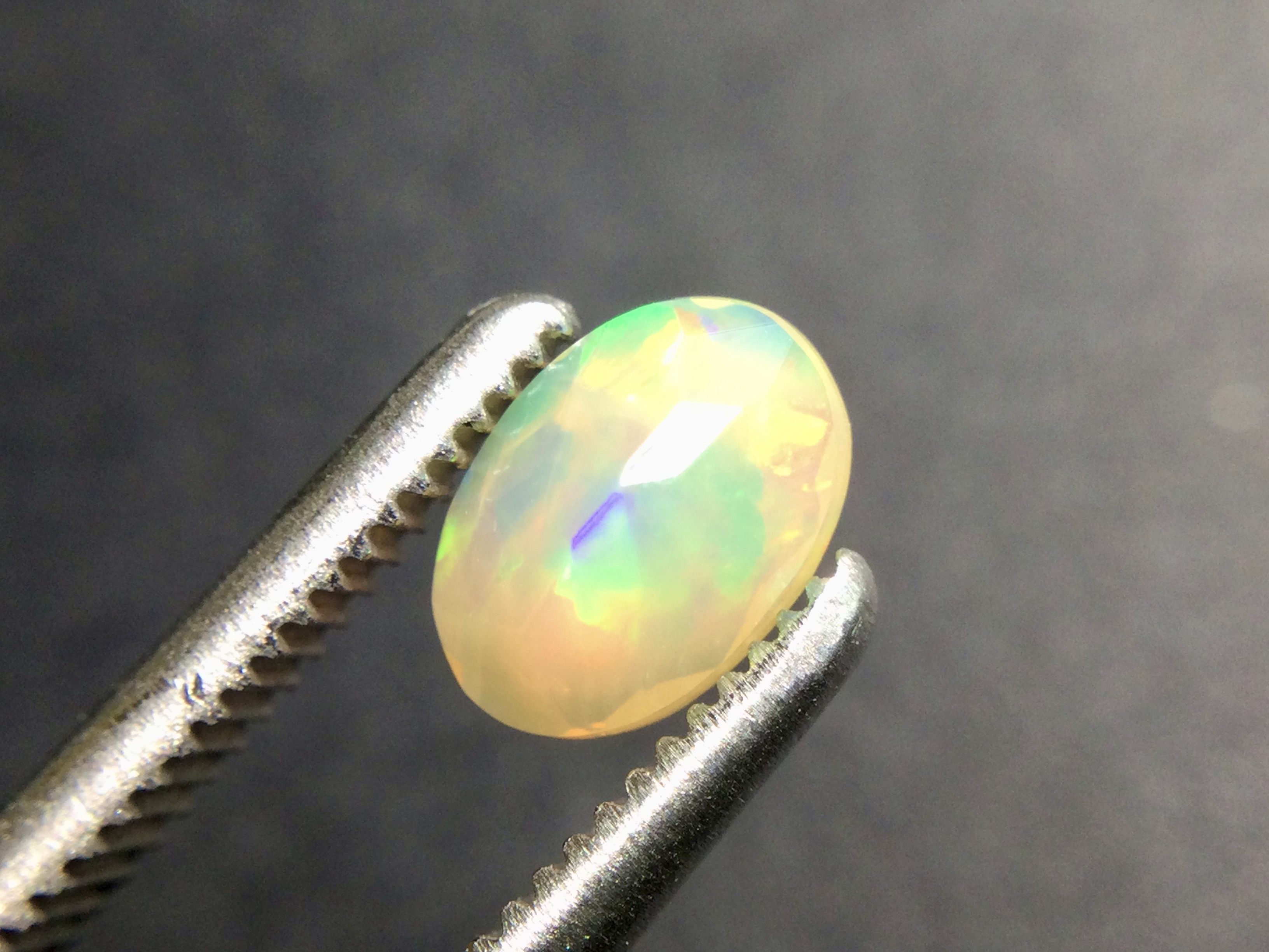  Konvolut von 6 ethiopischen( Welo) Crystal Opalen B 256 - 1.80 ct