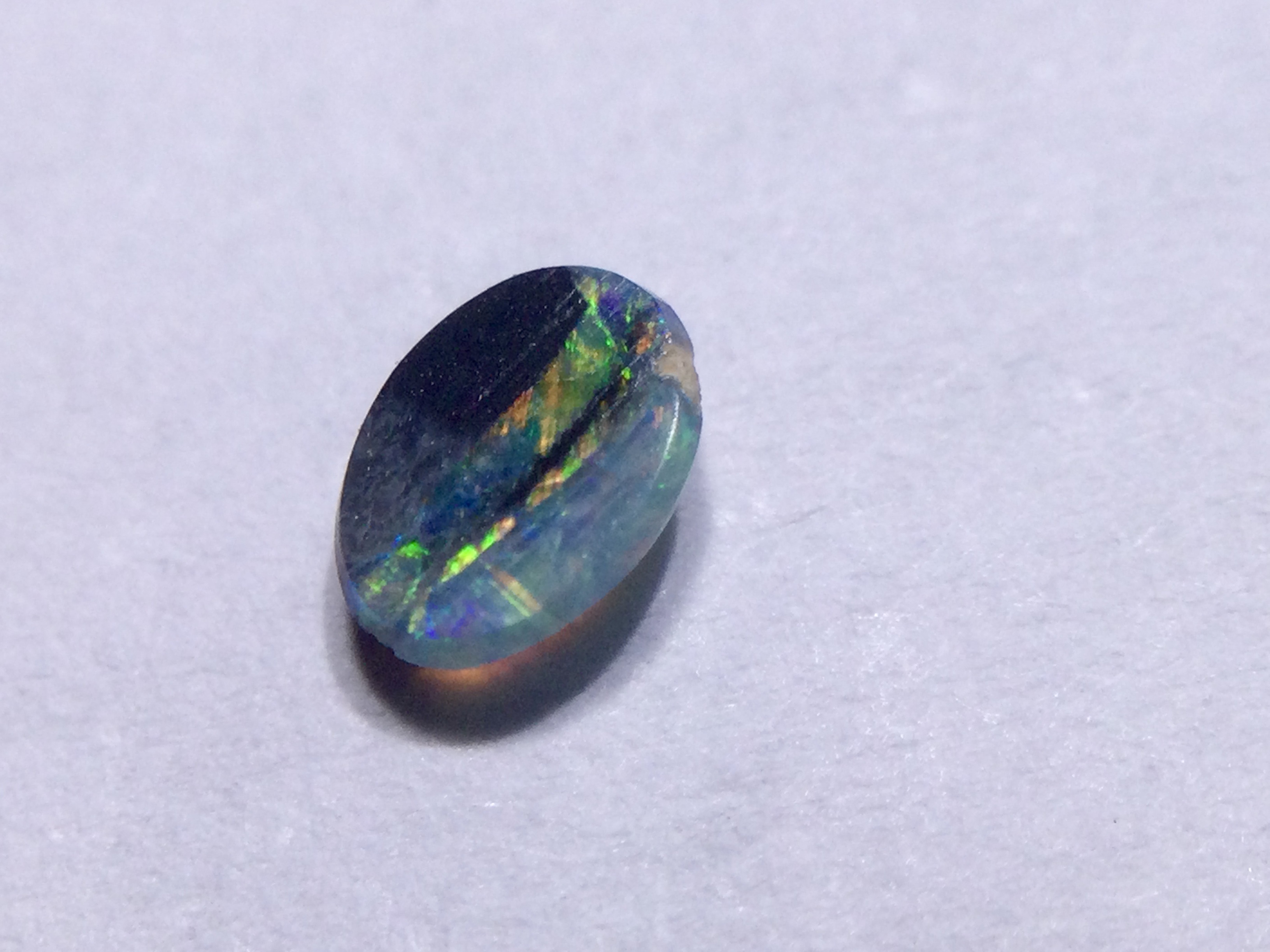  Konvolut von 26 australischen Lightning Ridge Dark Black Opalen B 373 - 2.47 ct